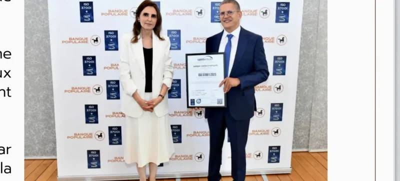 Le Groupe BCP obtient la certification ISO 37001 version 2025 pour son dispositif anti-corruption