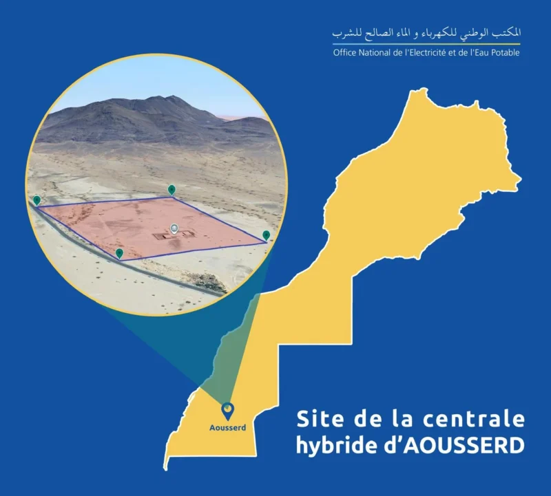 Aousserd : une centrale hybride pour électrifier durablement le Sud