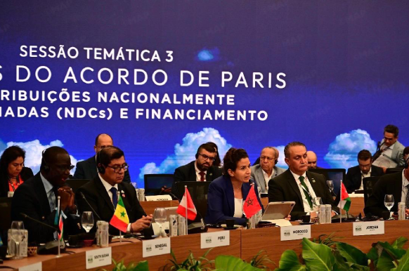 A Belém, Leïla Benali présente la CDN 3.0 et plaide pour un nouveau pacte de confiance climatique