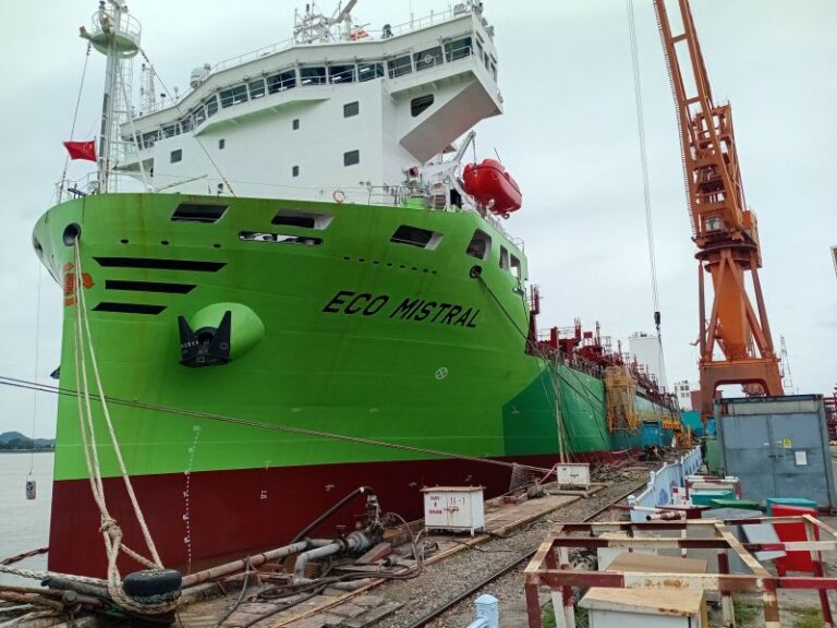L’Eco Mistral accoste à Tanger Med pour sa première escale commerciale