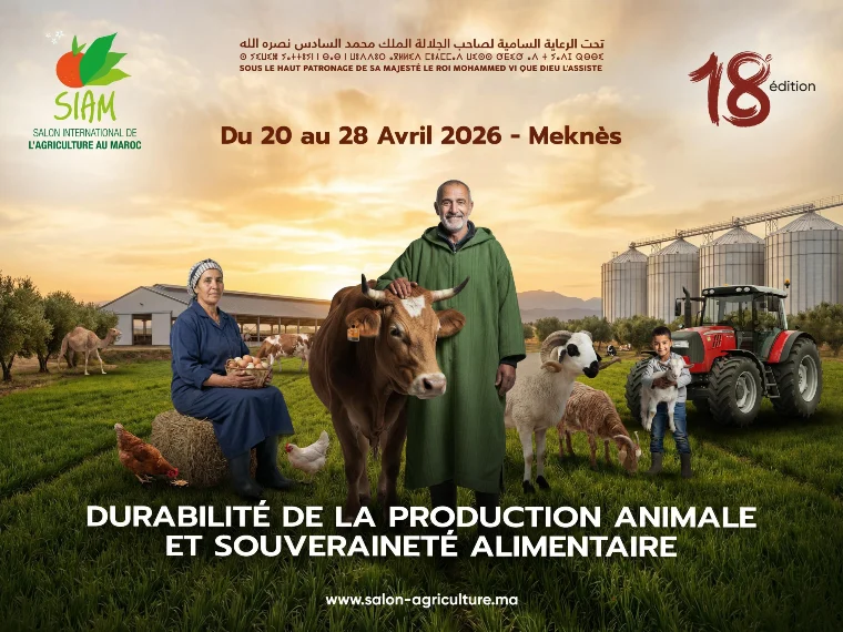 Le 18e SIAM du 20 au 28 avril à Meknès sous le signe de la durabilité de la production animale et de la souveraineté alimentaire